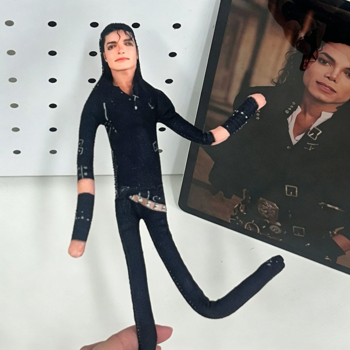 Michael Jackson Bendable Plush Doll – 28cm Articulated Collectible