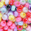 Multicolor Faceted Acrylic Spacer Beads for Jewelry Making