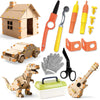 Kids Construction Tool Set with Cardboard Cutter and Toolbox