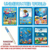 Reusable Magic Water Drawing Book for Kids