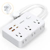 Compact USB-C Power Strip with Extension Cable