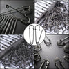 Extra-Large Heavy Duty Stainless Steel Safety Pins (3 inches)