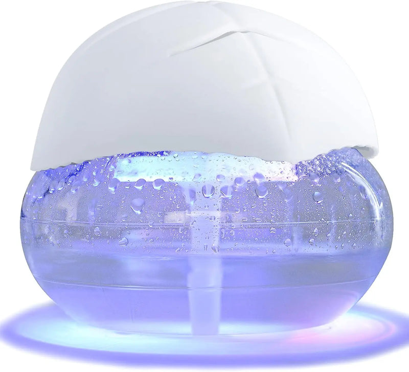 Water-Based Air Purifier with LED Mood Light