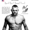 Martial Arts Legend Canvas Wall Art – Inspirational MMA Fighter Poster for Gym & Home