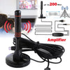 Ultra-Thin Indoor HDTV Antenna with Signal Amplifier