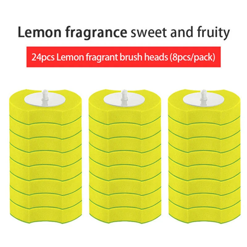 Reusable Toilet Cleaning Brush Set