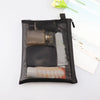 Breathable Mesh Makeup Bag Organizer - Multi-Purpose Travel Toiletry Pouch