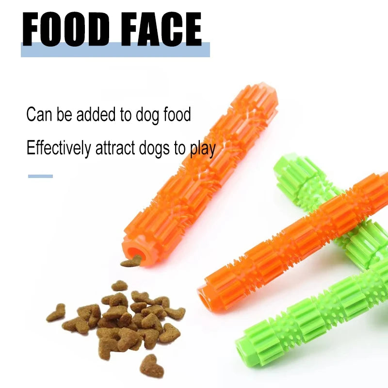 Durable Rubber Chew Toy with Treat Dispenser