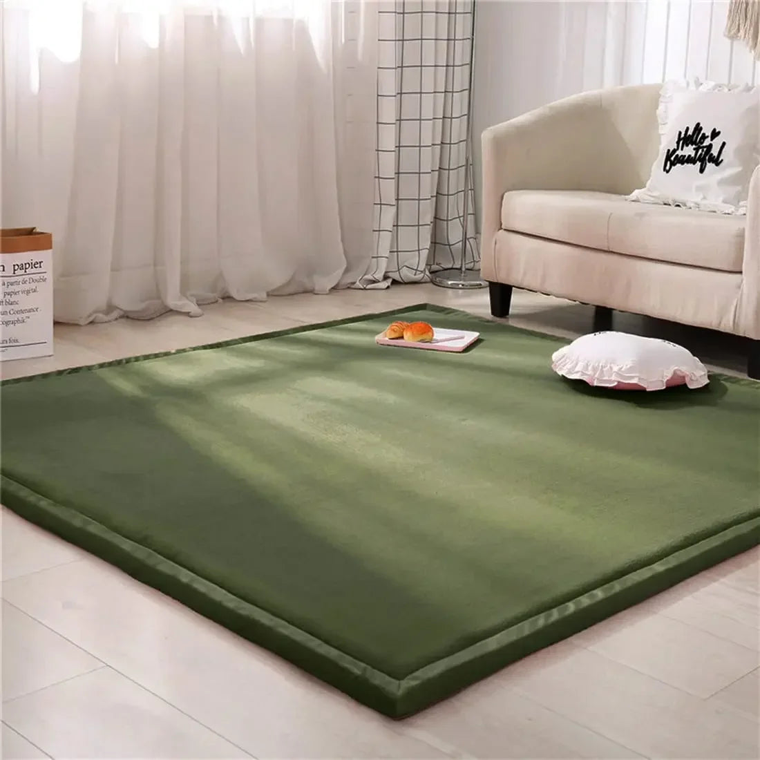 Ultra-Thick Cushioned Baby Play Mat with Modern Design