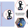 Durable Electrical Tape Holder with Snap Hook for Tool Belts and Pouches