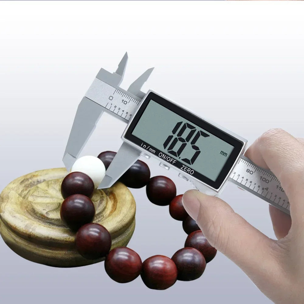 Digital Vernier Caliper 6-Inch with Large LCD Display