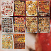 Y2K Aesthetic Sticker Book - 30 Sheets of Kawaii Japanese Stationery Decals