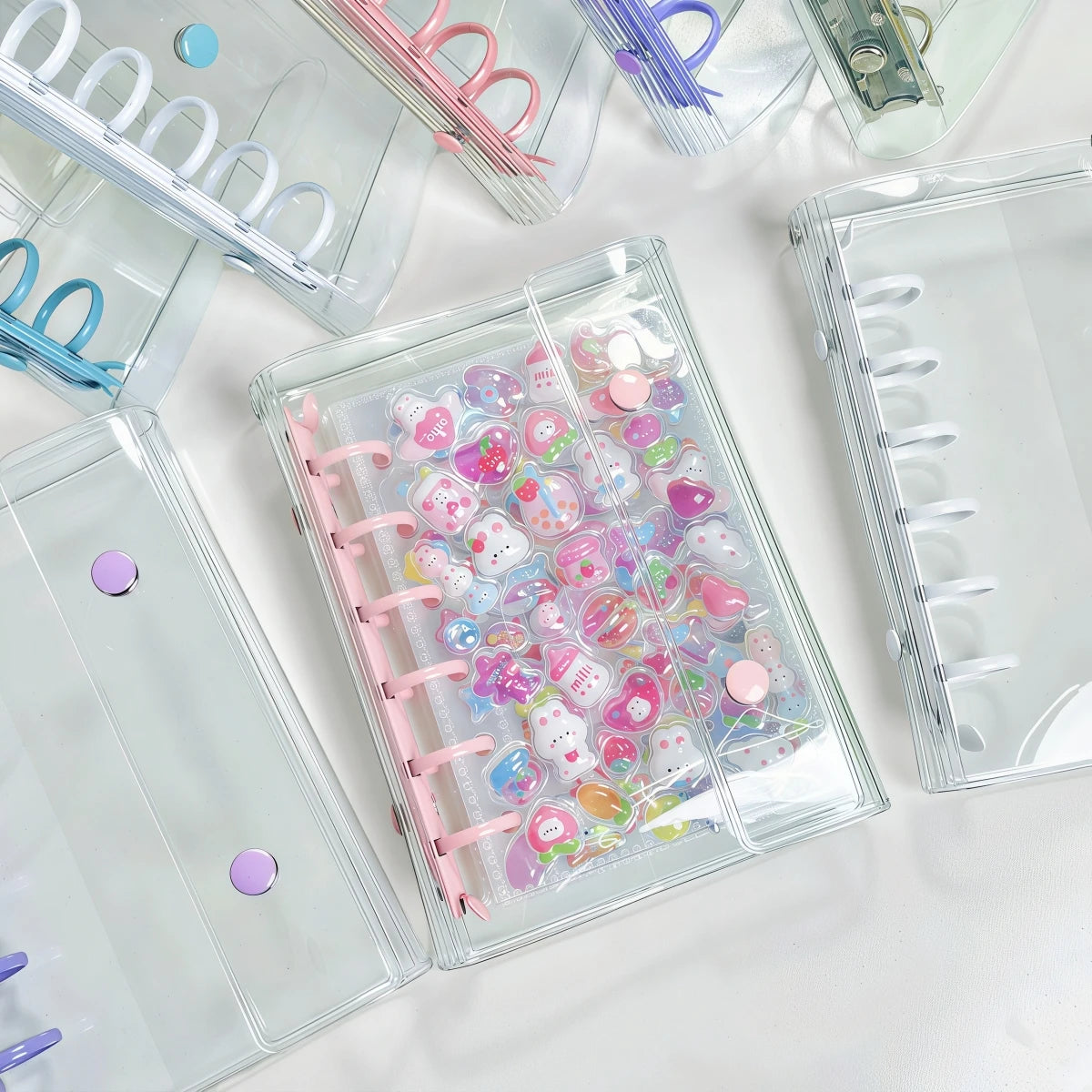 Cute Macaron Binder for Stickers, Photos, and Journaling