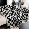 Checkerboard Jacquard Sofa Cover – Washable Nordic Style Slipcover