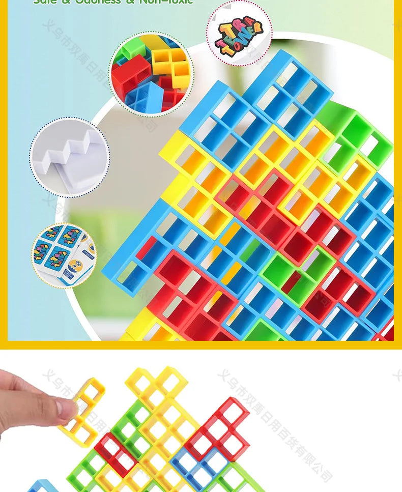 Dinosaur Stacking Blocks Balance Game