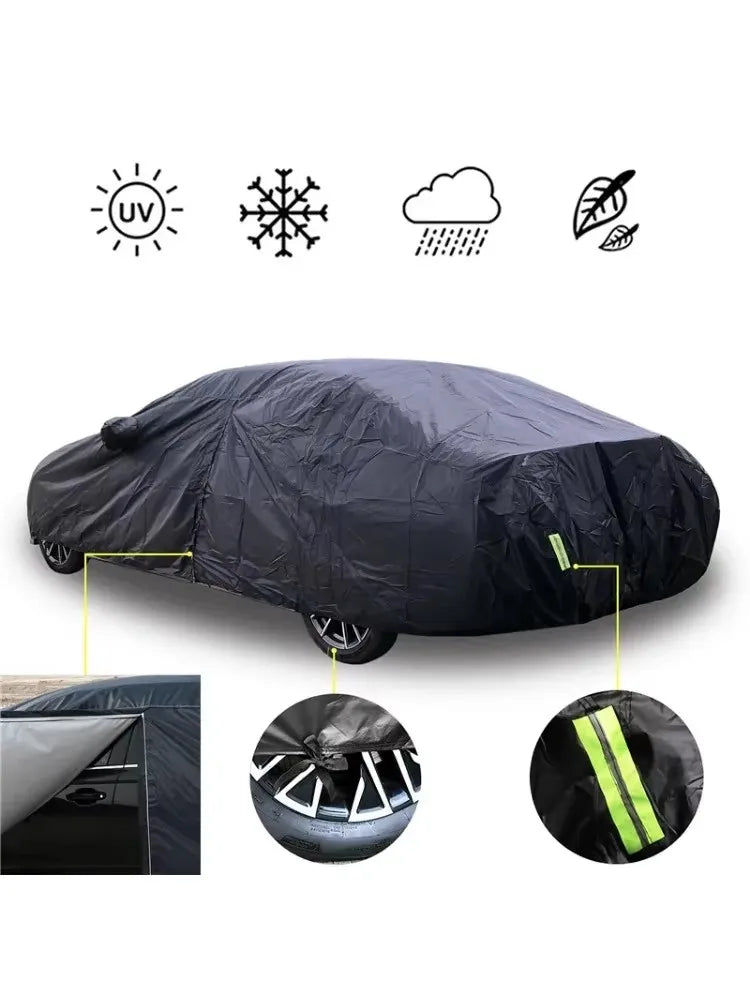 Universal All-Weather Car Cover for Sedans & SUVs