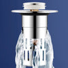 Brass Sink Drain Strainer with Removable Hair Catcher