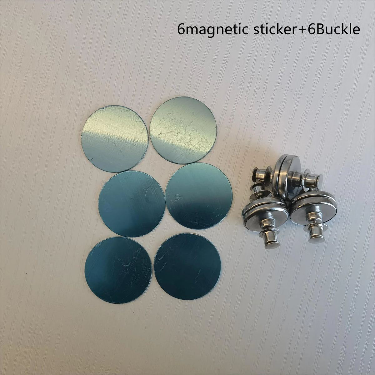 Magnetic Curtain Hook with Metal Clasp