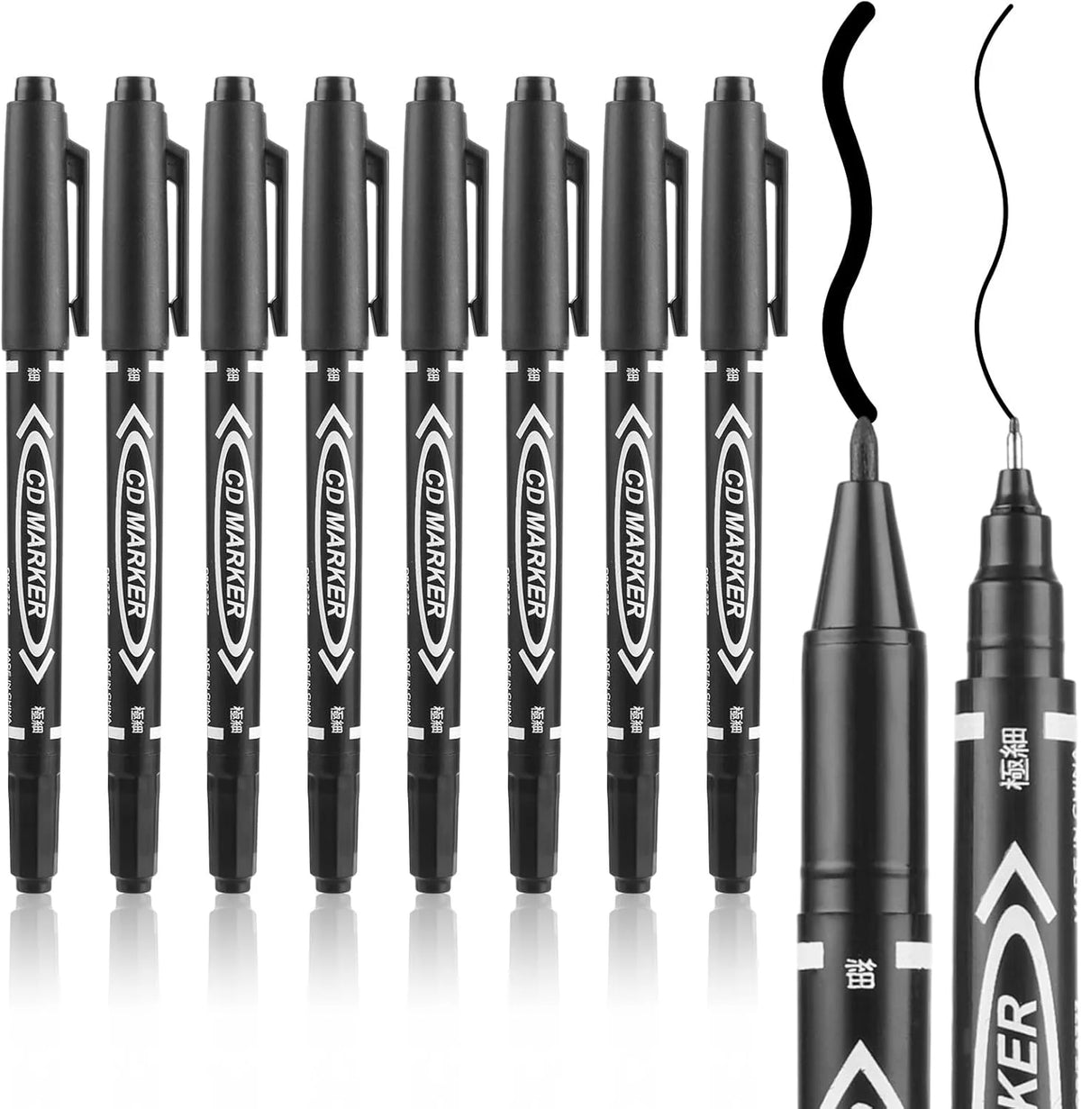 10-Piece Double-Ended Art Marker Set