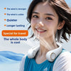Portable Neck Cooling Fan with Digital Display