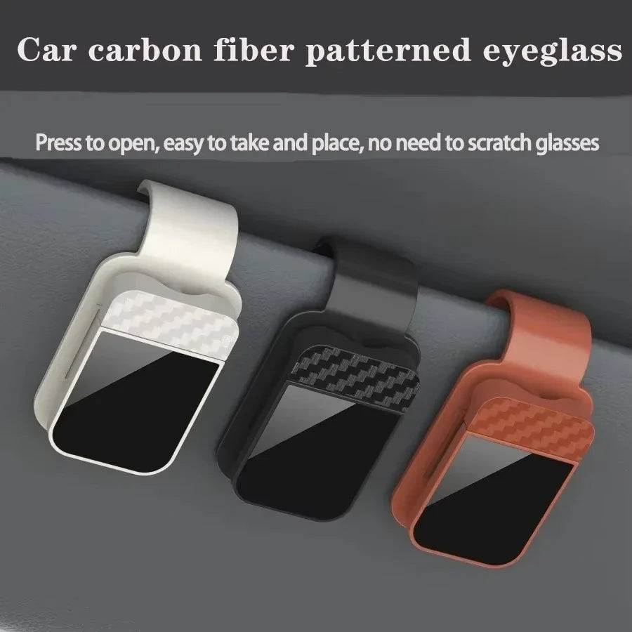 Universal Car Sunglasses Clip and Storage Holder