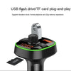 شاحن سيارة بلوتوث FM بمنفذين USB
