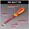 1000V Insulated Screwdriver Set (13-Piece) for Electricians