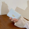 Compact Bow Tri-Fold Wallet with Multiple Card Slots