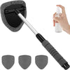 Extendable Telescopic Window Cleaner with Spray Bottle