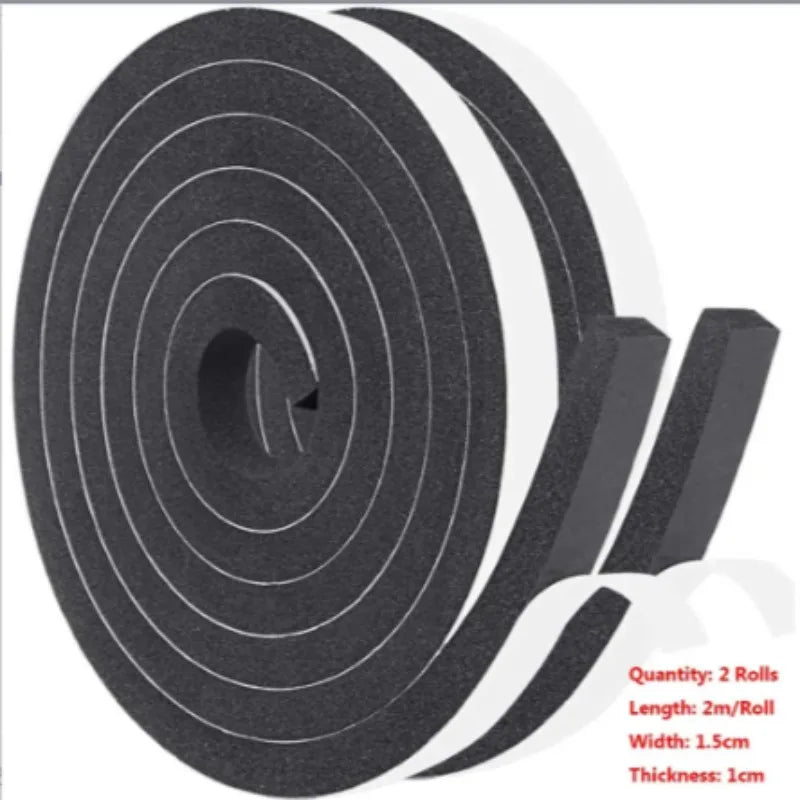 Self-Adhesive Foam Weather Stripping Tape for Doors and Windows