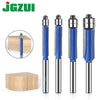Flush Trim Router Bits with Dual Bearings – Set of 4 Sizes