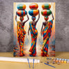 Adult Paint by Numbers Kit – African Women Portrait on Canvas