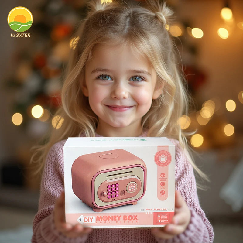 Tirelire Connectée avec Empreinte Digitale pour Enfants