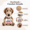 Handmade Crochet Amigurumi Doll with Love and Encouragement