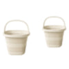 Foldable Water Bucket with Carry Handle for Camping and Home