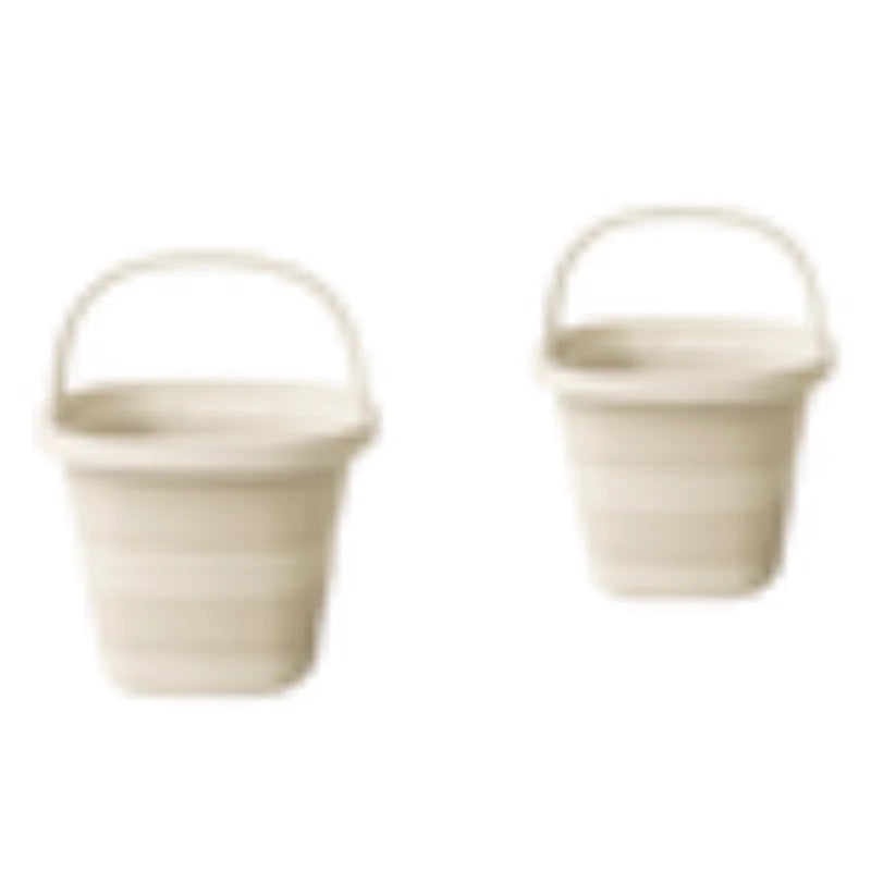 Foldable Water Bucket with Carry Handle for Camping and Home