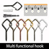Square Snap Safety Hooks for Hanging and Organizing