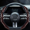 Carbon Fiber Texture Steering Wheel Cover - Anti-Slip & Comfortable Grip
