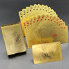 Premium Waterproof Playing Cards - Gold Foil Finish