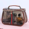 Clear Waterproof PVC Cosmetic Bag with Handle