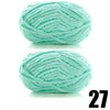 Thick Velvet Yarn for Knitting and Crochet