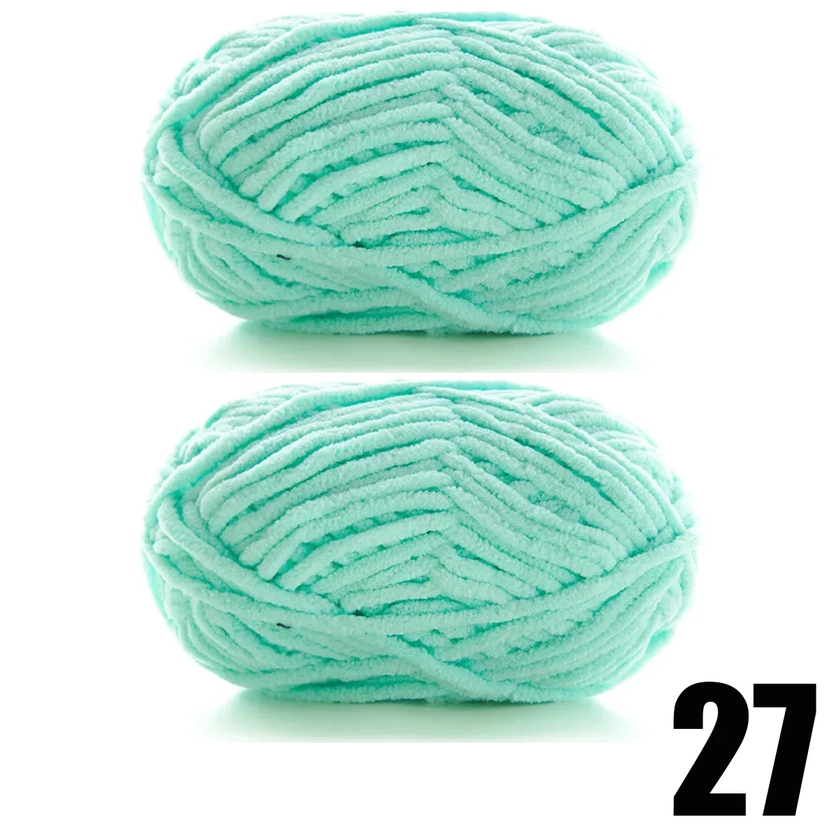 Thick Velvet Yarn for Knitting and Crochet