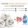 Eco-Friendly Wool Dryer Balls for Soft, Static-Free Laundry