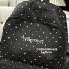 Polka Dot Backpack with Piano Key Design – Large Capacity Travel Daypack