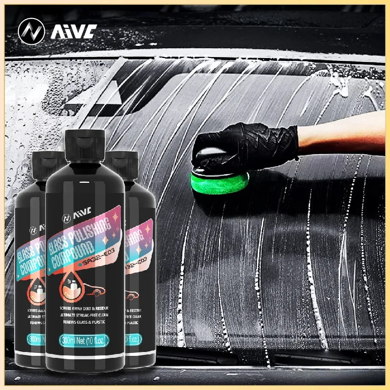 Glass Polish & Oil Film Remover Paste