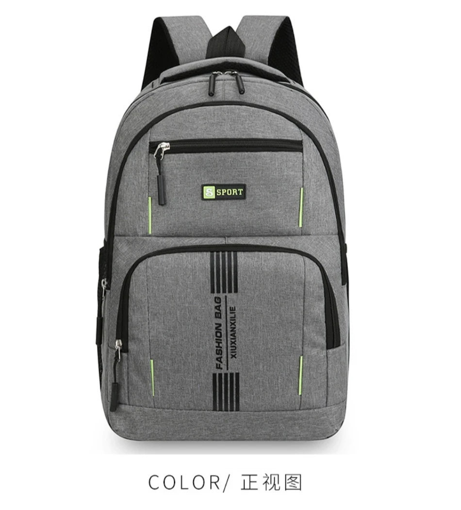 Versatile Commuter Backpack for Men – Lightweight with 15" Laptop Compartment