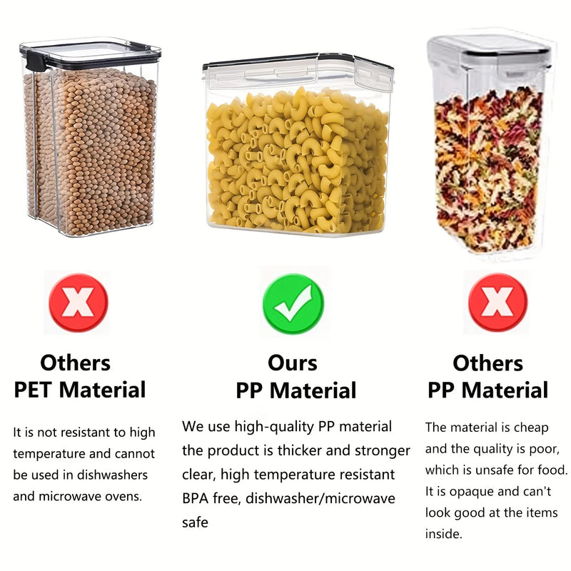 Airtight Cereal Storage Containers
