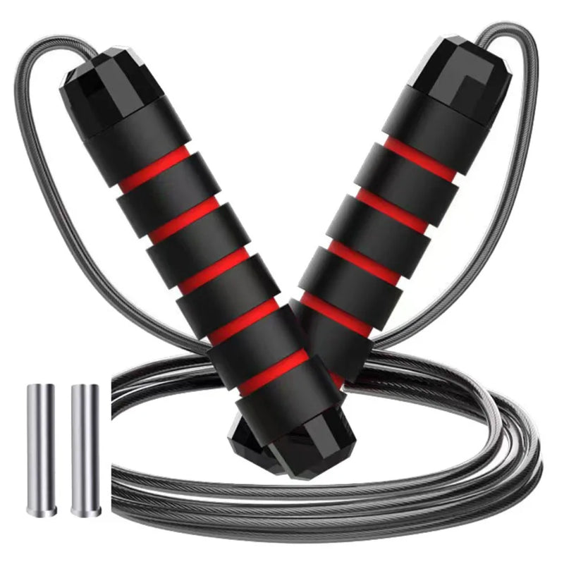 Adjustable Speed Jump Rope with Comfort Foam Handles