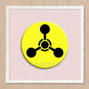 Biohazard Emblem Enamel Pin Set – Vintage Horror-Themed Brooch for Bags, Hats & Jackets