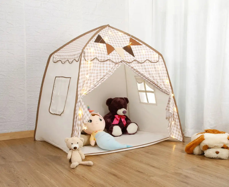 Foldable Princess Castle Play Tent with Carry Bag